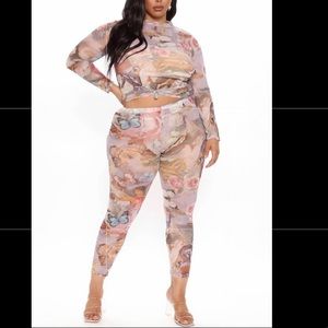 Fashion Nova mesh set
